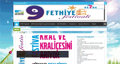 Desktop Screenshot of fethiyefestival.com