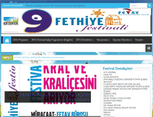 Tablet Screenshot of fethiyefestival.com